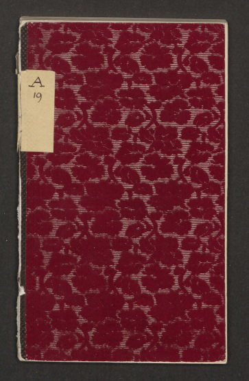Notizbuch A19 Cover